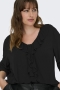 ONLY ECO shirt lange mouw | 15355704BLAC46&nbsp;