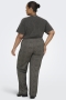 ONLY wijde pijpen broek ruit print | 15360424BROW/CHECM=46/48&nbsp;