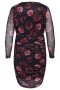 ONLY ECO jurk v-hals lange mouw | 15363139BLAC/AOPM=46/48&nbsp;