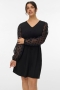 VERO MODA curve ECO jurk | 10337810BLAC44&nbsp;