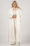 Curviss lang losvallende vest | 646311beigS=46&nbsp;