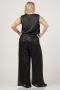 Curviss broek glitter pailletten | 414691blacS=46&nbsp;