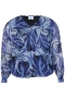 ZHENZI blouse voile bladprint | 2010426900M=46-48&nbsp;