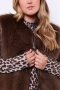 Exxcellent gilet Nina fake fur | 25WZE25E00146/48&nbsp;
