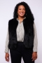 Exxcellent gilet Nina fake fur | 25WZE25E00146/48&nbsp;