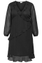 ONLY ECO jurk v-hals | 15358747BLAC46&nbsp;