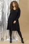 ZHENZI glitter jurk Toby | 201114BLACL=50-52&nbsp;
