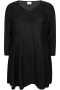 ZHENZI glitter jurk Toby | 201114BLACL=50-52&nbsp;