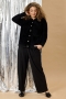 ZHENZI wijde glitter broek Toby | 201115BLACM=46-48&nbsp;