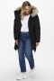 ONLY ECO parka jas met bontkraag | 15185999STGR/NAFUM=46/48&nbsp;