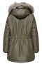 ONLY eco parka jas met bontkraag | 15185999STGR/NAFUM=46/48&nbsp;