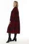 Gozzip jurk met warm rode print | G256047scarM=46/48&nbsp;