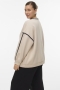 VERO MODA eco sweater zwarte bies | 10337674PUST/MELAM=46/48&nbsp;