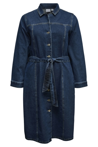 VERO MODA curve JEANS jurk | 10338125DABL44&nbsp;