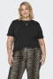 ONLY eco shirt 100% katoen | 15339889BLACS=42/44&nbsp;