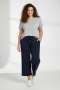 ZHENZI broek Zijstreep | 201184NAVYS=42-44&nbsp;