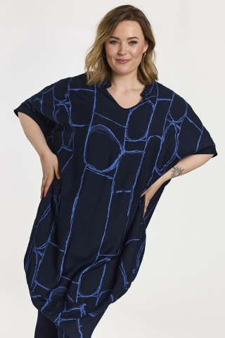 Gozzip jurk Jasmin | G261014navyM=46/48&nbsp;