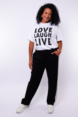 Exxcellent broek met zijstreep | 26VBE04E00146&nbsp;