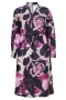 Exxcellent jurk paarse bloemen | 26VQE05E407/E82946&nbsp;