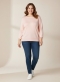 Yest Curve trui Valentina Essential | A006101pink2(50)&nbsp;