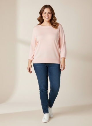 Yest Curve trui Valentina Essential | A006101pink2(50)&nbsp;