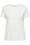 ONLY eco T-shirt Broderie en Parels | 15368849BLAC/BOBEM=46/48&nbsp;