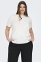 ONLY eco T-shirt Broderie en Parels | 15368849BLAC/BOBEM=46/48&nbsp;