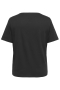 ONLY eco T-shirt Broderie en Parels | 15368849BLAC/BOBEM=46/48&nbsp;