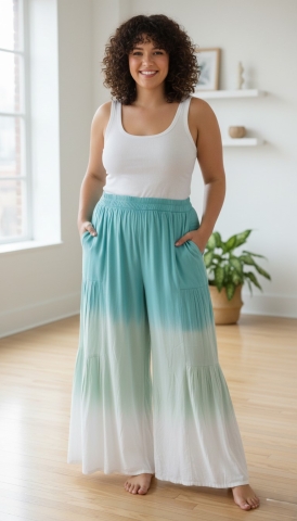 Bagoes lange broek mix color | B005027mint1 maat&nbsp;