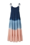 Bagoes jurk straps Dipdye | B005033blue/pink1 maat&nbsp;