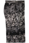 ZHENZI wijde broek randdessin print | 201291BLACS=42-44&nbsp;