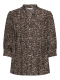 ONLY blouse print ruche hals | 15358106SIMI/ANIM46&nbsp;