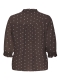 ONLY blouse print ruche hals | 15358106SIMI/ANIM46&nbsp;
