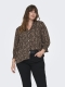 ONLY blouse print ruche hals | 15358106SIMI/ANIM46&nbsp;
