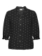 ONLY blouse print ruche hals | 15358106SIMI/ANIM46&nbsp;