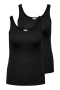 ONLY tanktop 2-pack | 15187962BLACS=42/44&nbsp;