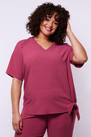 Exxcellent shirt Jaya ribbel jersey | 26ZZE12E81350&nbsp;