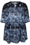ZHENZI tuniek 3/4 mouw | 201290BLACS=42-44&nbsp;