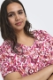 ONLY shirt Eco korte mouw v-hals | 15372136FUPI/SUGE46&nbsp;