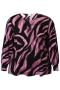 ZHENZI blouse v-hals lange mouw | 201024maroM=46-48&nbsp;