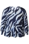 ZHENZI blouse v-hals lange mouw | 201024maroM=46-48&nbsp;