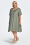 ONLY jurk 2/4 mouwen ronde hals | 15374699MERM46&nbsp;