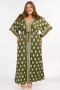Curviss jurk kaftan look | 92761olivS=46&nbsp;