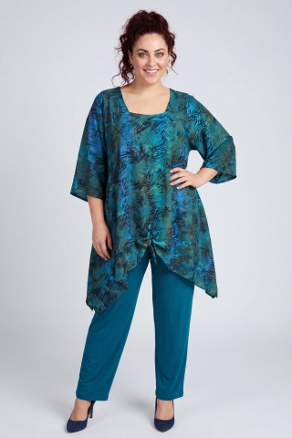 Luna tuniek Birgit String 31 | birgit5431petr/gold46-60 big&nbsp;