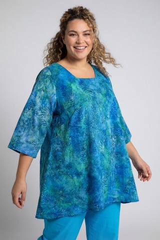 Luna tuniek Claire xl 39 | claire5447blue/gree46-60 big&nbsp;