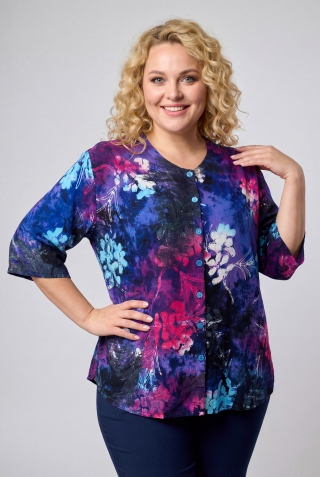 Luna blouse Dallas 17 | dallas5415rewb/flow42-52 one&nbsp;