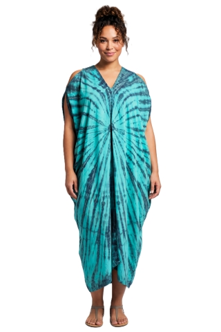 Luna kaftan jurk Niva 12 | niva5494mint46-60 big&nbsp;