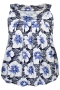 ZHENZI singlet bloem print | 201272NAVYM=46-48&nbsp;