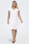 ONLY jurk borduursel 100% katoen | 15369737BRWH/EMBR46&nbsp;