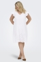 ONLY jurk borduursel 100% katoen | 15369737BRWH/EMBR46&nbsp;